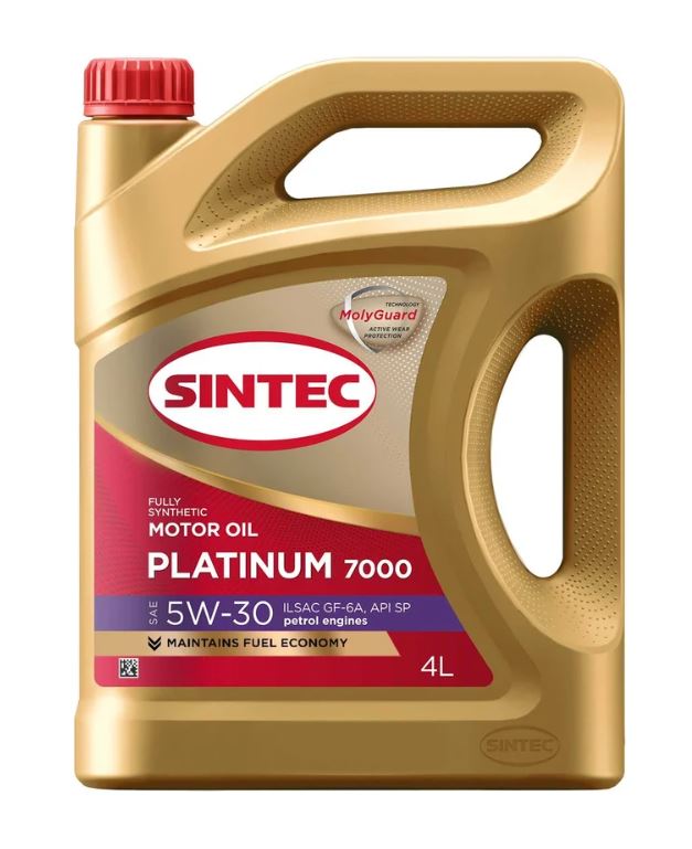 Sintec Platinum 7000 5w30 GF-6A синт. SP 4л